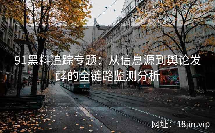 91黑料追踪专题：从信息源到舆论发酵的全链路监测分析