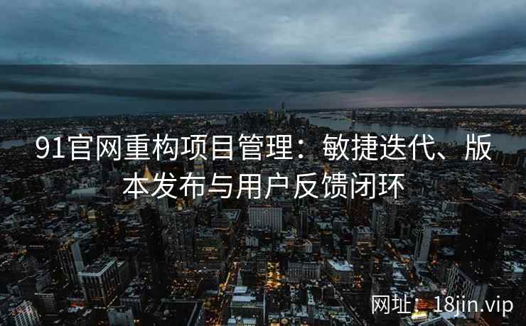91官网重构项目管理：敏捷迭代、版本发布与用户反馈闭环