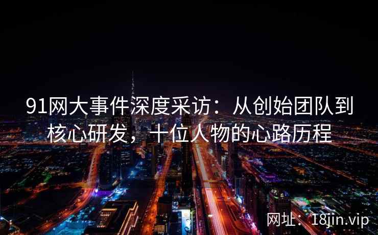 91网大事件深度采访：从创始团队到核心研发，十位人物的心路历程