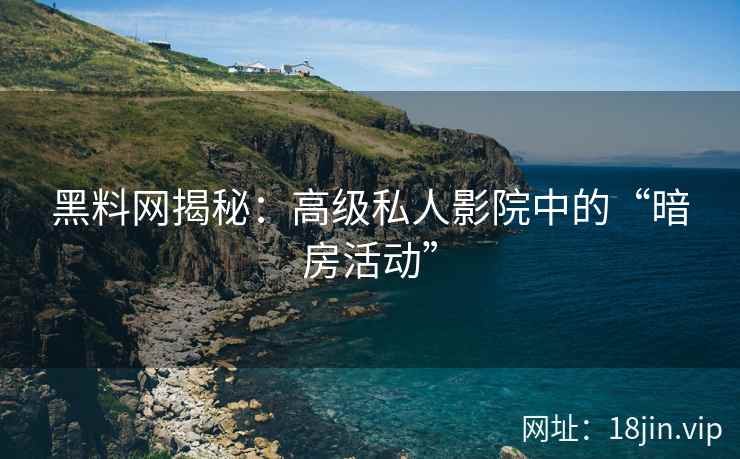 黑料网揭秘：高级私人影院中的“暗房活动”